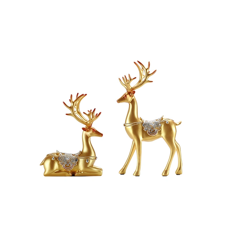 Light Luxury Accessories Modern Luxury Deer Ornament Crafts Creative Home Decoration