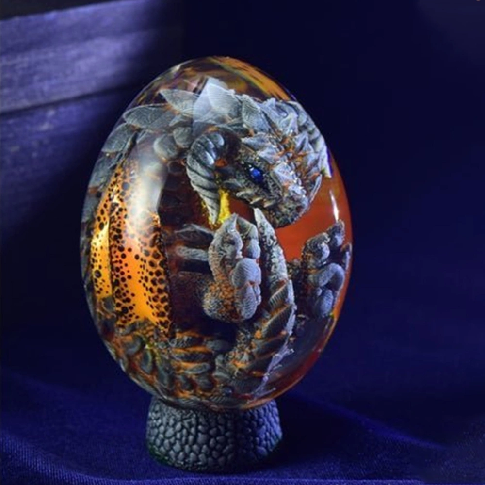 Home Decoration Lava Dragon Egg Resin Craft Resin Decoration