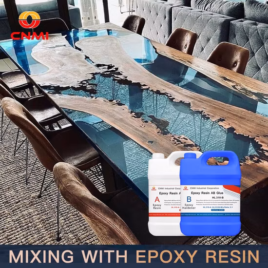 Kit de résine époxy CNMI pour les projets de bijoux de revêtement artistique artisanat de bricolage